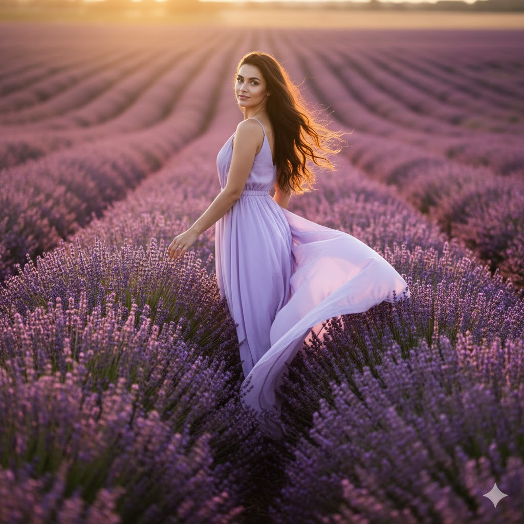 A girl smiling, close-up with soft lighting